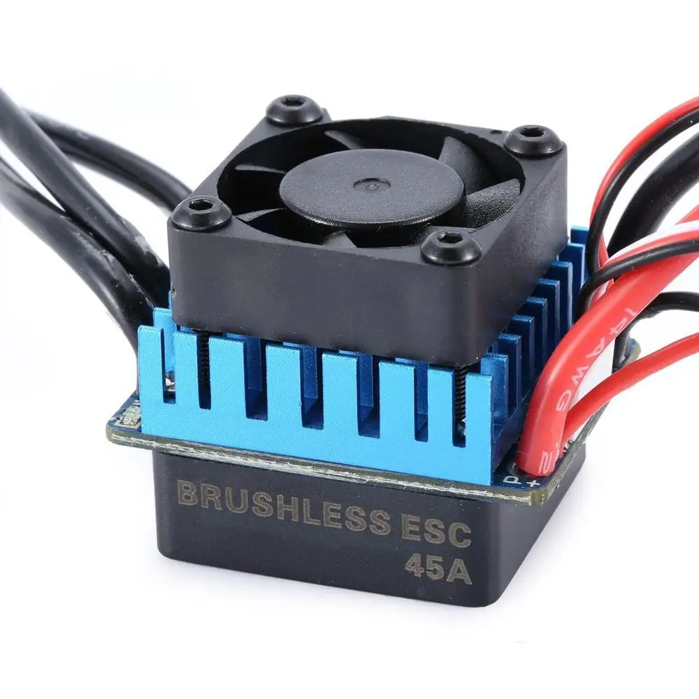 

RC F540 4370KV Sensorless Brushless Motor with 45A ESC Combo Set for 1/10 RC Car SURPASS HOBBY