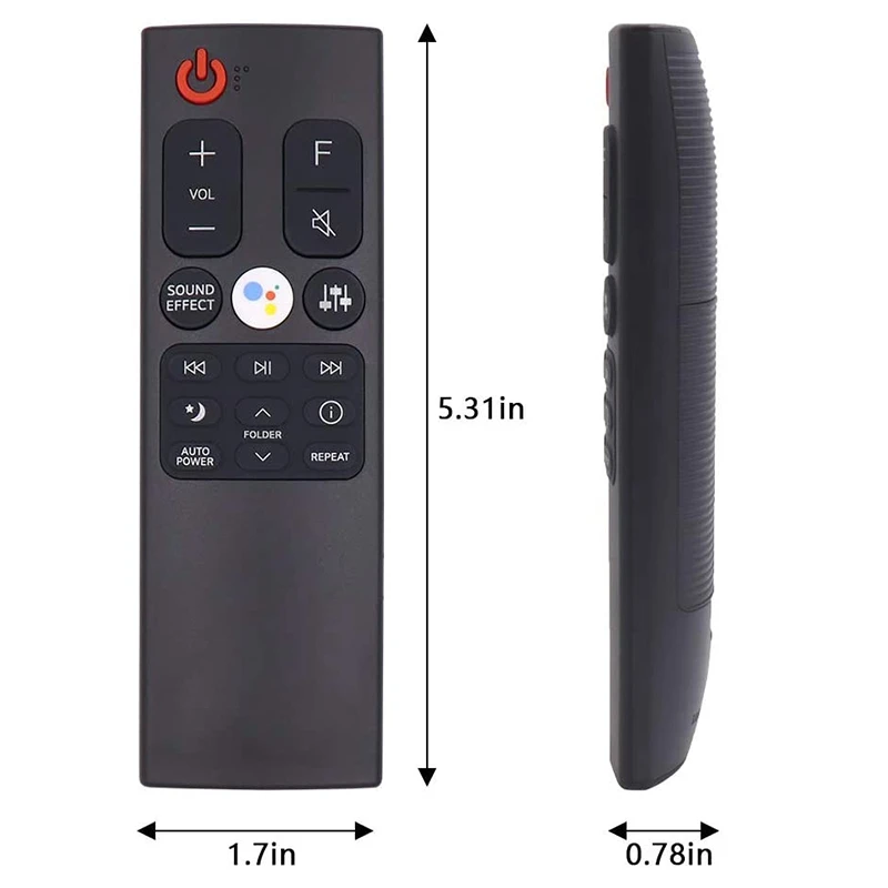 

Sound Bar Remote Control AKB75595351 for LG SN8YG SN9YG SN10YG SN11RG Sound Bar