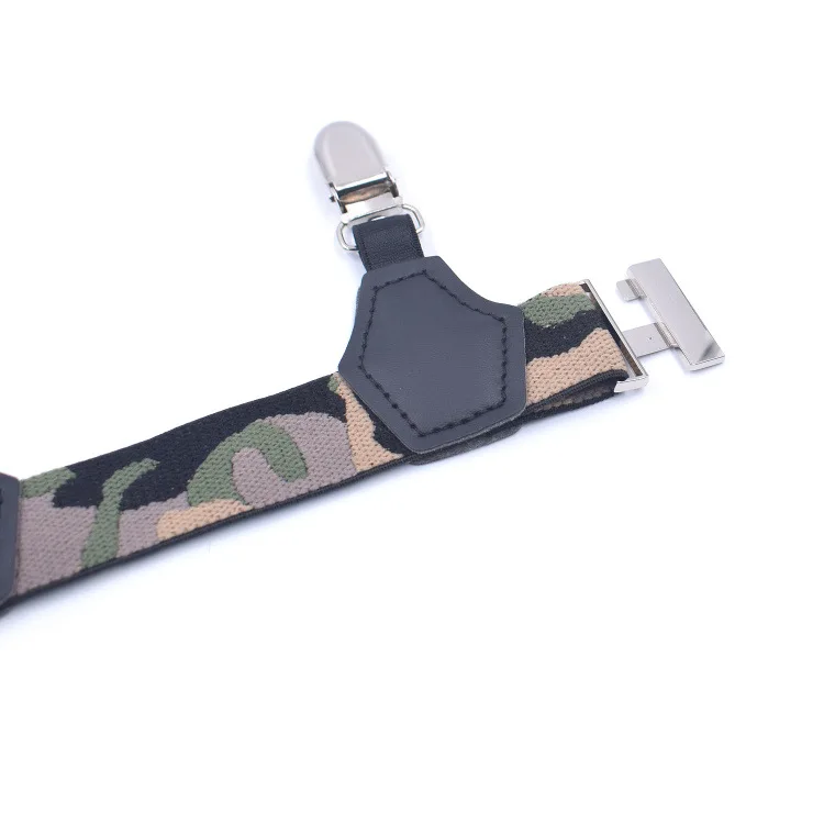 Мужские s регулируемые носки подвязки Военный полицейский Камуфляжный носок