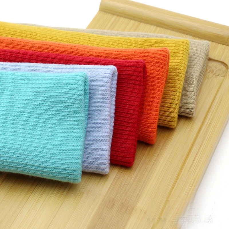 

Seamless Garment Knitted Ribbed Elastic Neckline Threaded Children Cuffs Trousers Down Jacket Sweater Rowan Accessories Fabric