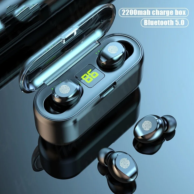 

TWS-стереонаушники H & A с зарядным футляром, 5,0 мАч