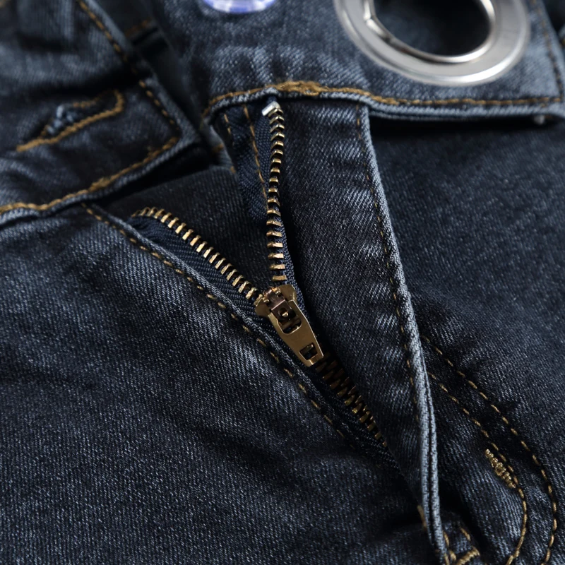 

Winter Fall Women High Waist Straight Jeans Female Streetwear Skinny Cropped Denim Trousers Lady Thin Leggings Pencil Long Pants