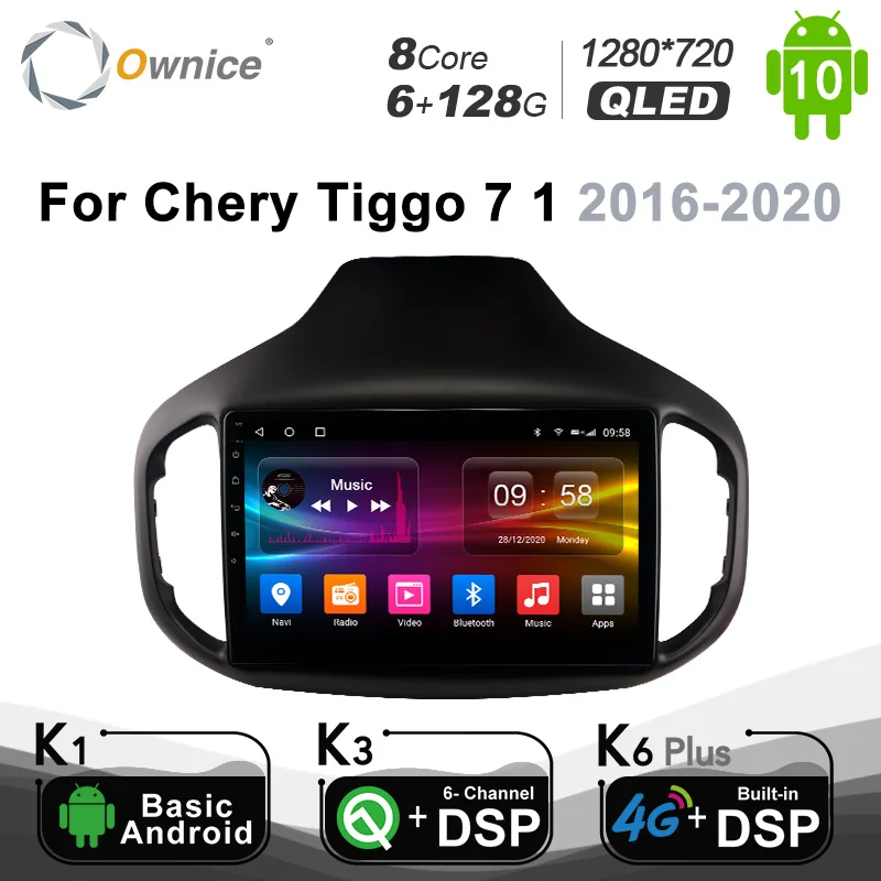 

Ownice 6G+128G Android 10.0 Car Multimedia Radio Player for Chery Tiggo 7 1 2016 - 2020 Auto video Head Unit 4G LTE SPDIF