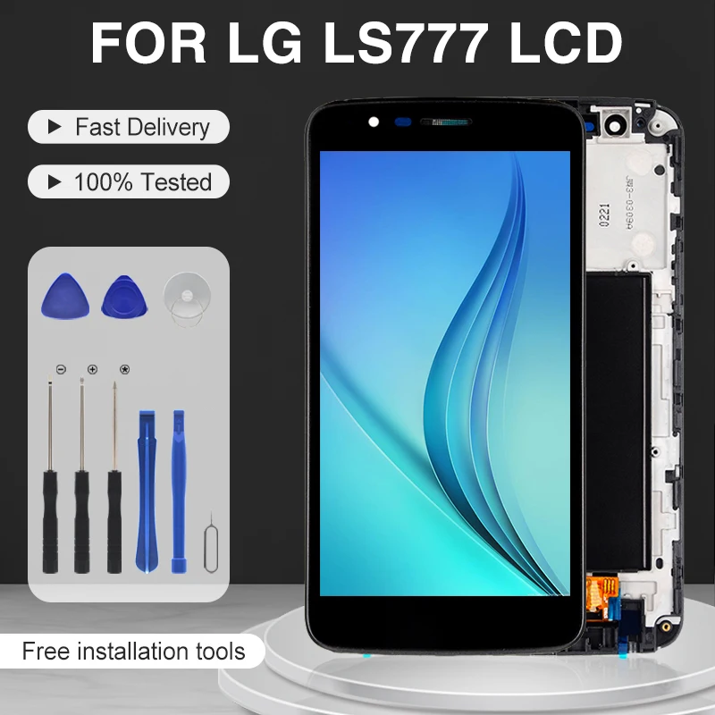 

Catteny 5,7 ''протестирован для LG LS777 Lcd кодирующий преобразователь сенсорного экрана в сборе для LG Stylus 3 M400 Замена дисплея с рамкой