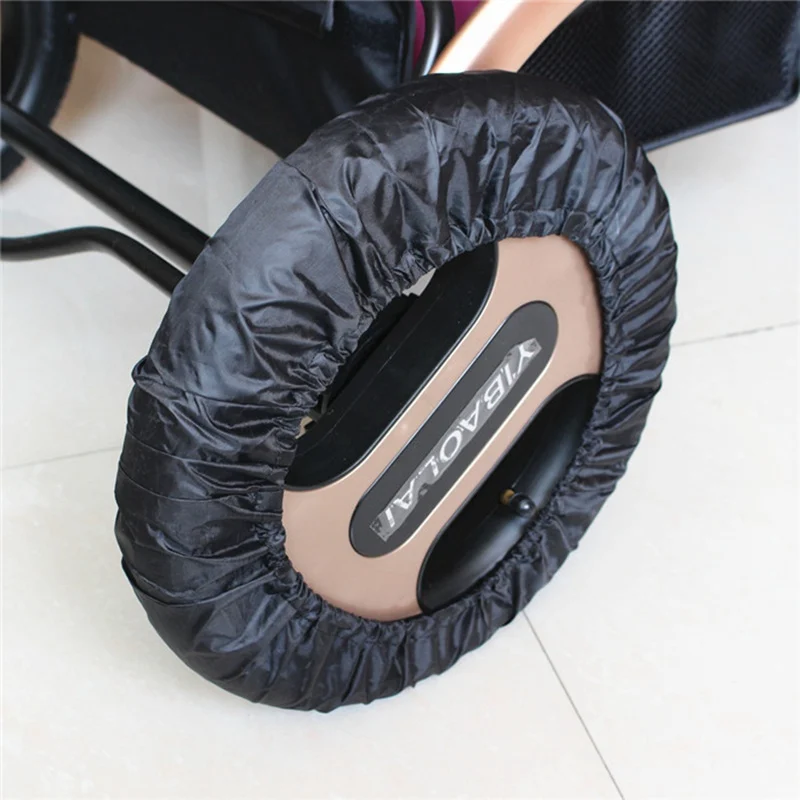 1Pc Baby Stroller Wheels Covers Newborn Carriage Pram Throne Wheelchair Cover Accessories | Мать и ребенок