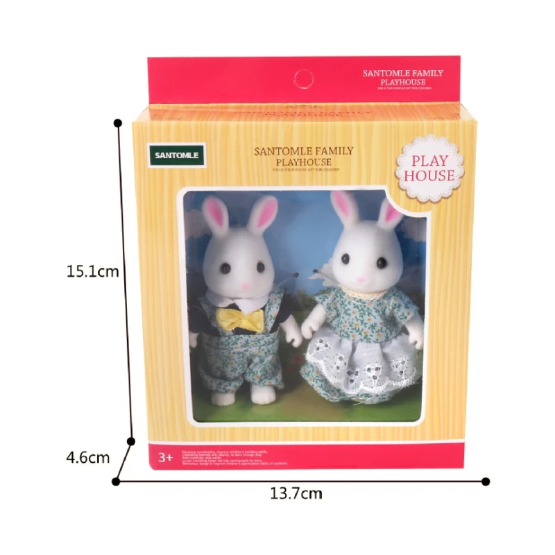 Миниатюрная кукла с животными для детей кукольный домик сделай сам миниатюрные 3D