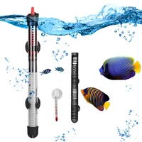 110v 220v adjustable temperature thermostat heater rod 100w 200w 300w glass heater submersible aquarium fish tank water heater