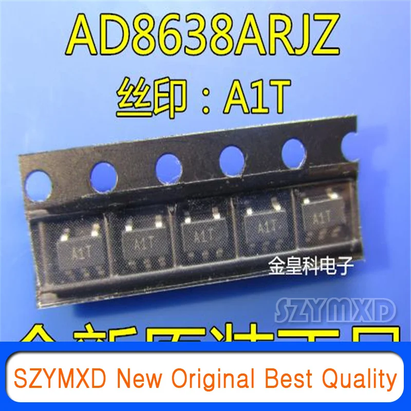 

5 шт./лот новая Оригинальная Φ AD8638ARJZ шелкография: A1T зеркальный усилитель