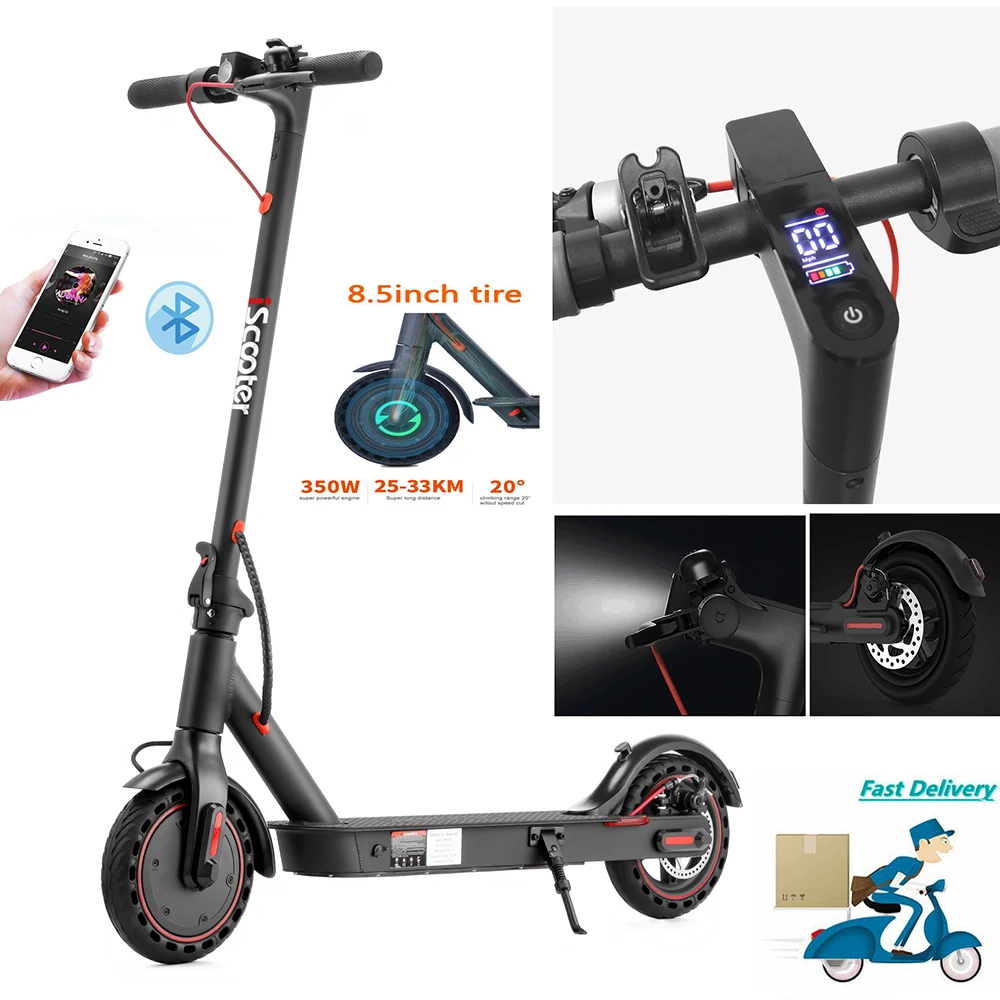 Электрический самокат для взрослых Умный складной электрический скейтборд со