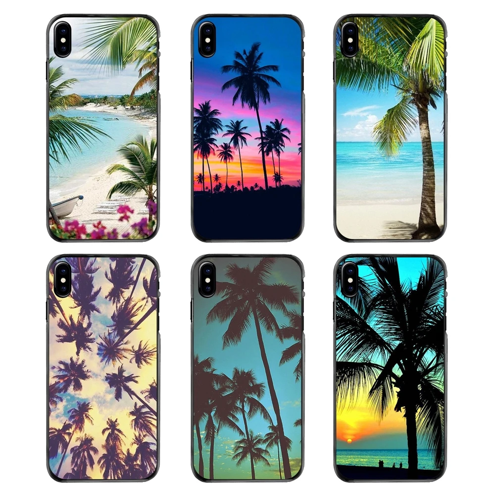 Чехол для мобильного телефона iPhone 4 4S 5 5S 5C SE 6 6S 7 8 Plus X XR XS Max iPod Touch тропический пляж