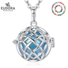 Eudora 18 мм Гармония Кельтский Узел шар медальон с ангелом звонящий красочный брелок в виде звездного мяча подвеска для беременных женщин ювелирные изделия