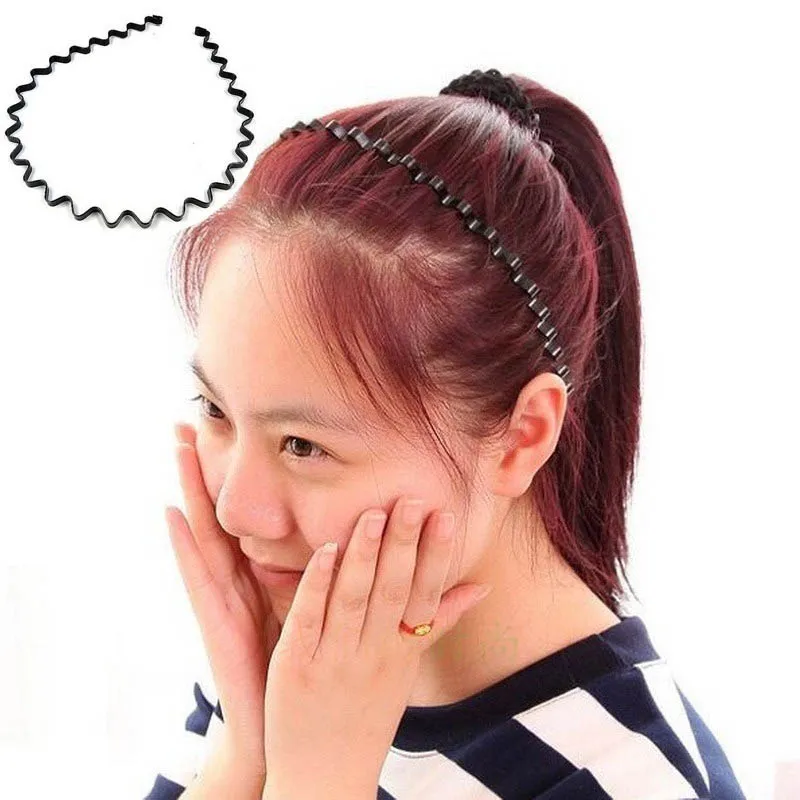 Модная волнистая повязка на голову|Заколки для плетения кос| |