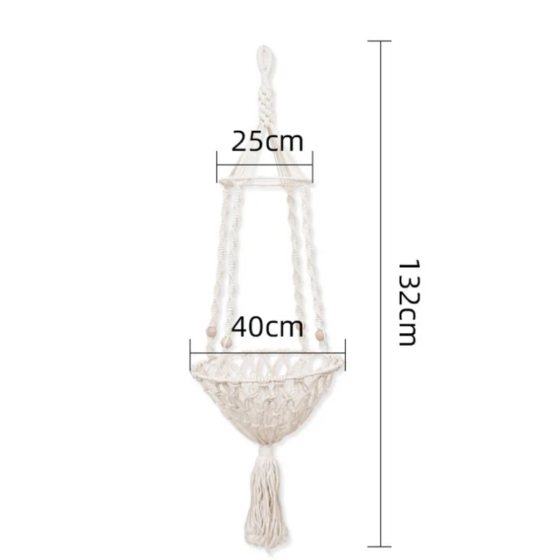 

Bohemian Hand-woven Tapestry, Cotton Rope Pet Hanging Basket, Cat Litter, Kennel Hammock, Cat Litter Tapestry Boho Decor