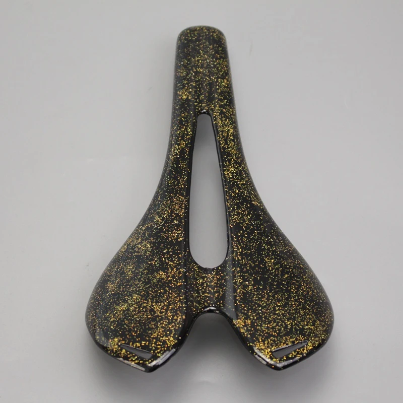 

The new / ultra light / road / mountain bike all carbon fiber seat / saddle / cushion /3K surface 270*143 /Flash cushion