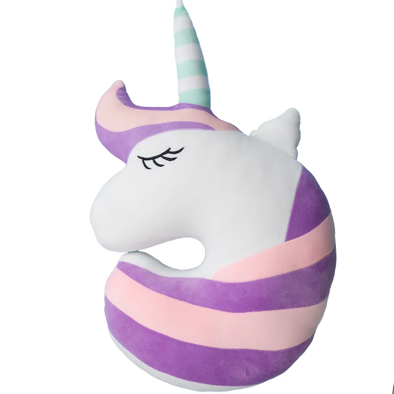 

1pc 45cm Dreamful Unicorn Toy Lovely Stuffed Soft Dolls Creative Plush Neck Pillow Beautiful Sofa Room Decor Girlfriend Gift
