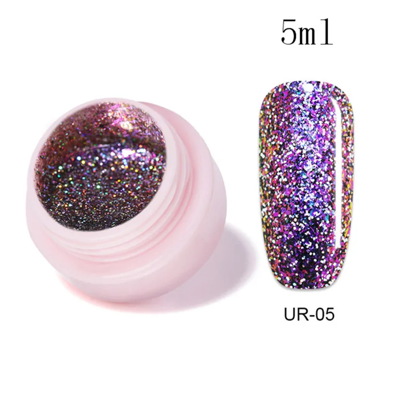 42795-5 Ur Sugar 9D Galaxy Cat Eye Гель-лак для ногтей Хамелеон для использования с магнитом УФ Гель-лак для ногтей впитывающийся Гель-лак нужен черный базовый слой DIY - Цвет: 42795-5