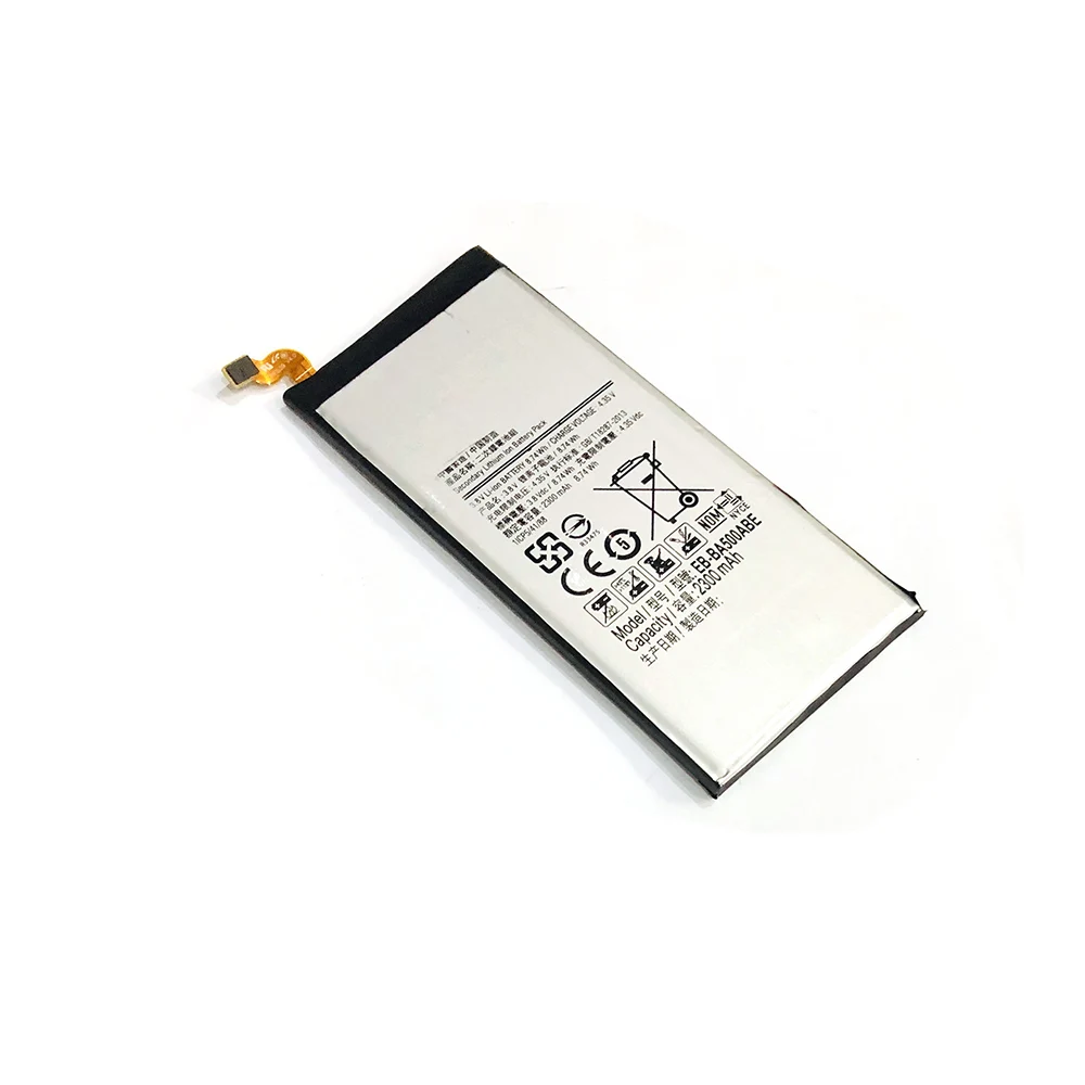 2300 мА/ч, EB-BA500ABE Батарея для samsung Galaxy A5 A5000 A5009 SM-A500F A500F SM-A500 A500 Батарея высокого качества
