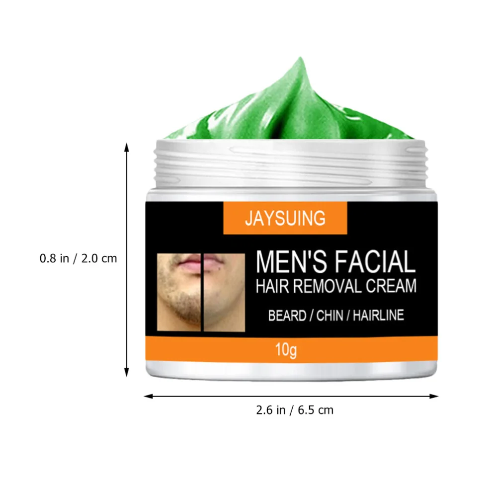 

2 Bottles Beard Removal Cream Painless Hair Depilatory Cream Depilatory Supply