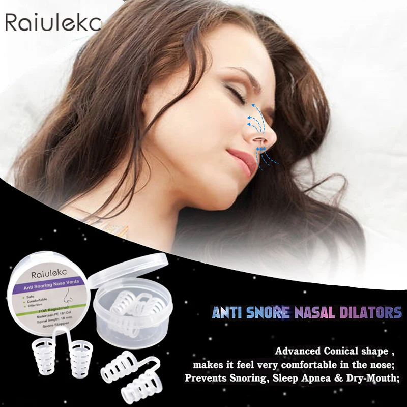 4 шт. = 1 коробка анти храп дыхательный аппарат стоп устройство против храпа