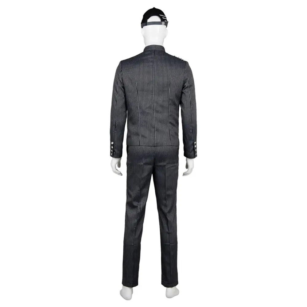 Danganronpa V3 Saihara Shuichi Cosplay Costume Adult Men Women Uniform Outfit Halloween Carnival Costumes | Тематическая одежда и