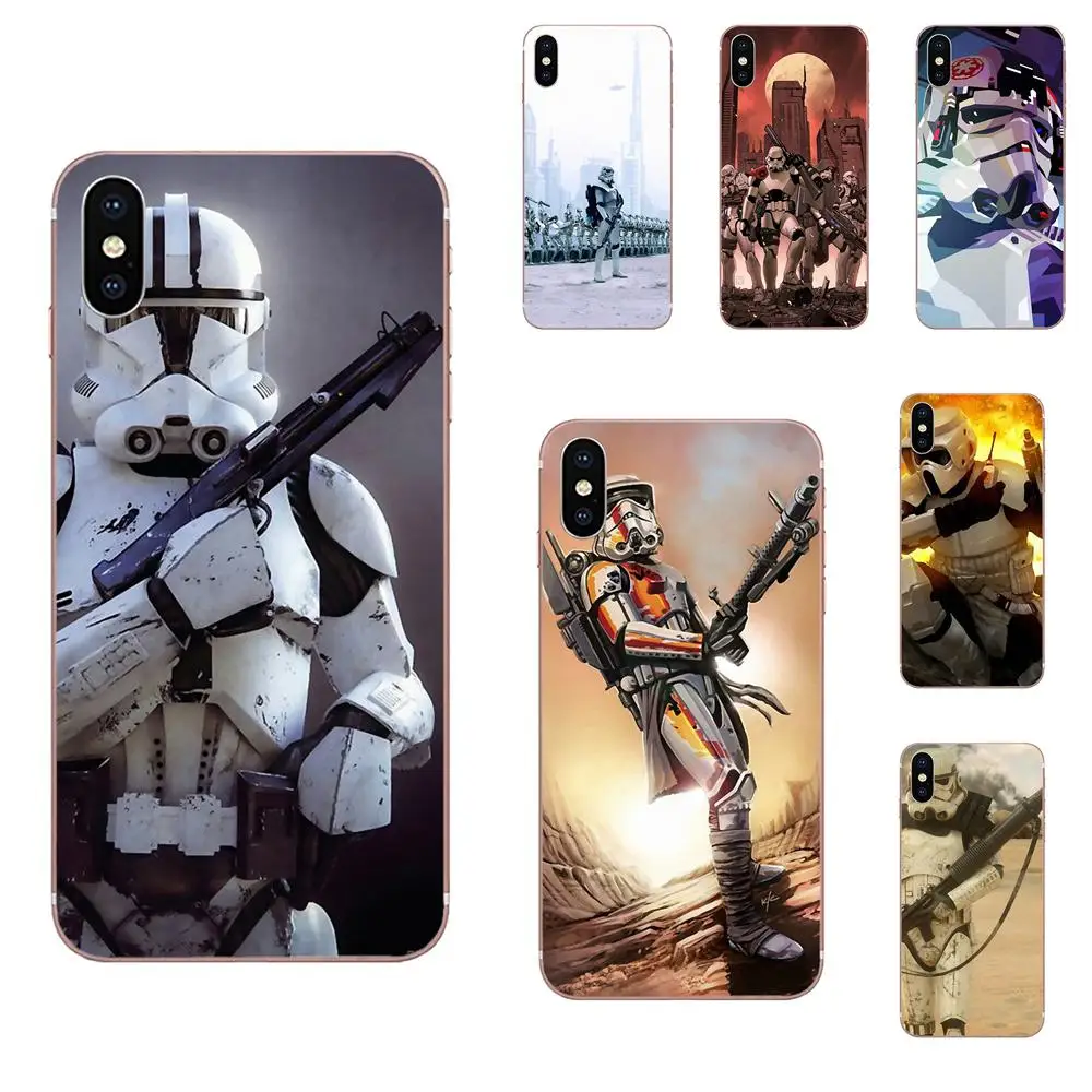 Звездные войны художественный Штурмовик для Xiao mi 3 4 4C 4i 5 5s 5X6 6X8 SE Pro Lite A1 Max x 2 Note