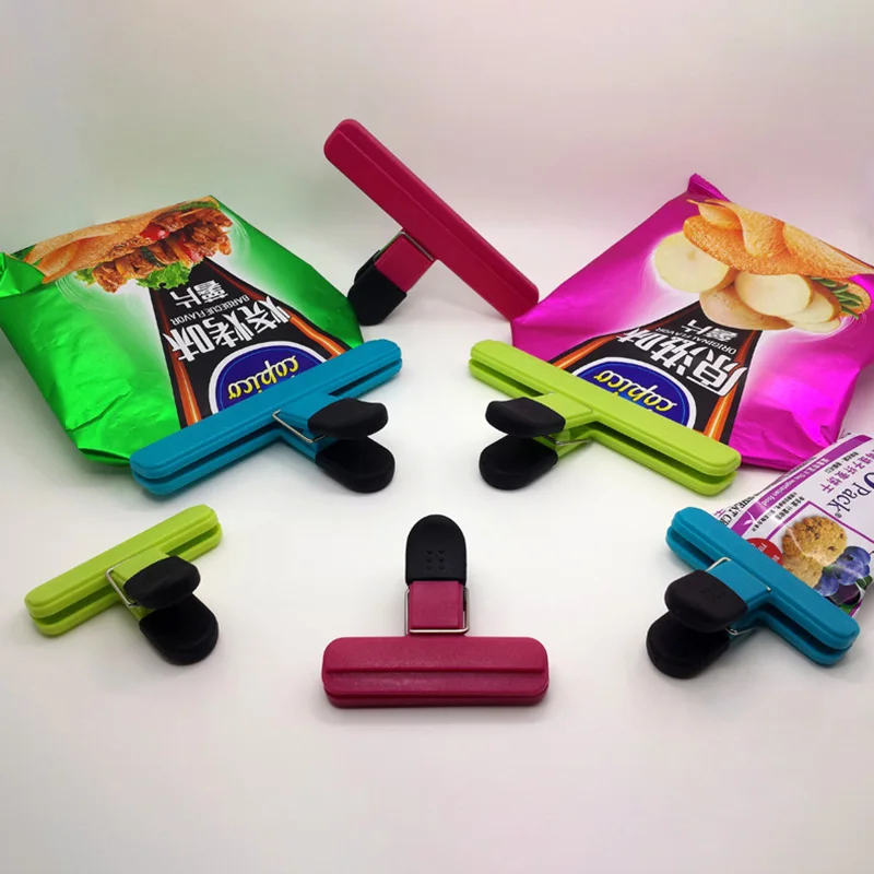 3/2 шт. Еда мешок запечатывания клип свежие влагостойкий закрыть зажим письмо