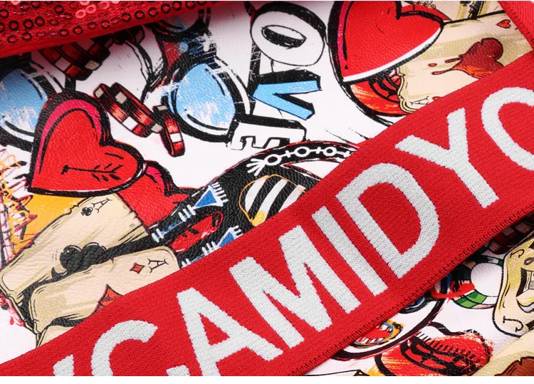 Детский костюм для джазовых танцев красная куртка с блестками в стиле хип-хоп |