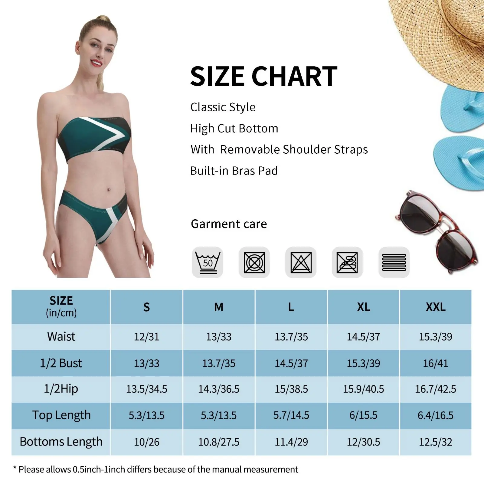 

American Fooball Philadelphia Summer Sexy Two Piece Women Clothing Bikini Swimsuit Cover Up Sets Polyester Print
