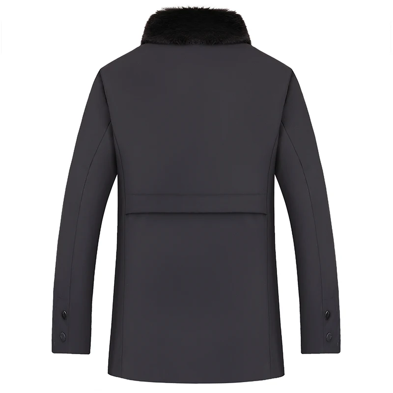 Мужская зимняя куртка на молнии теплая водонепроницаемая большого размера 10XL 9XL