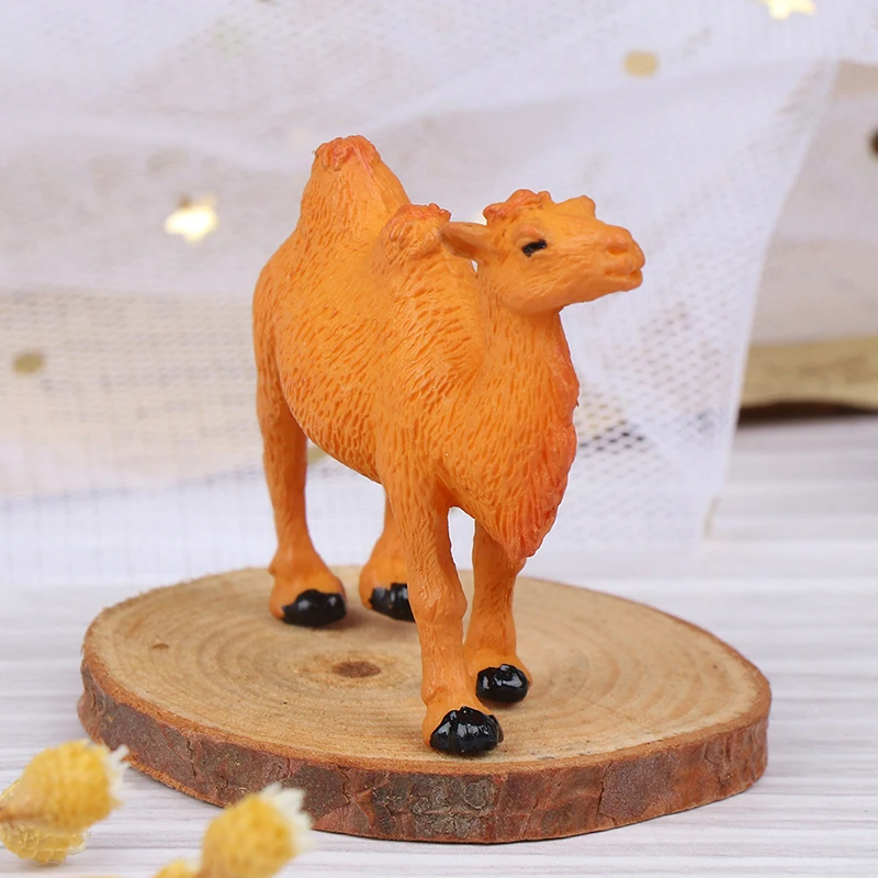 Полимерные миниатюрные фигурки верблюдов 1 шт. игрушки для детей настольные