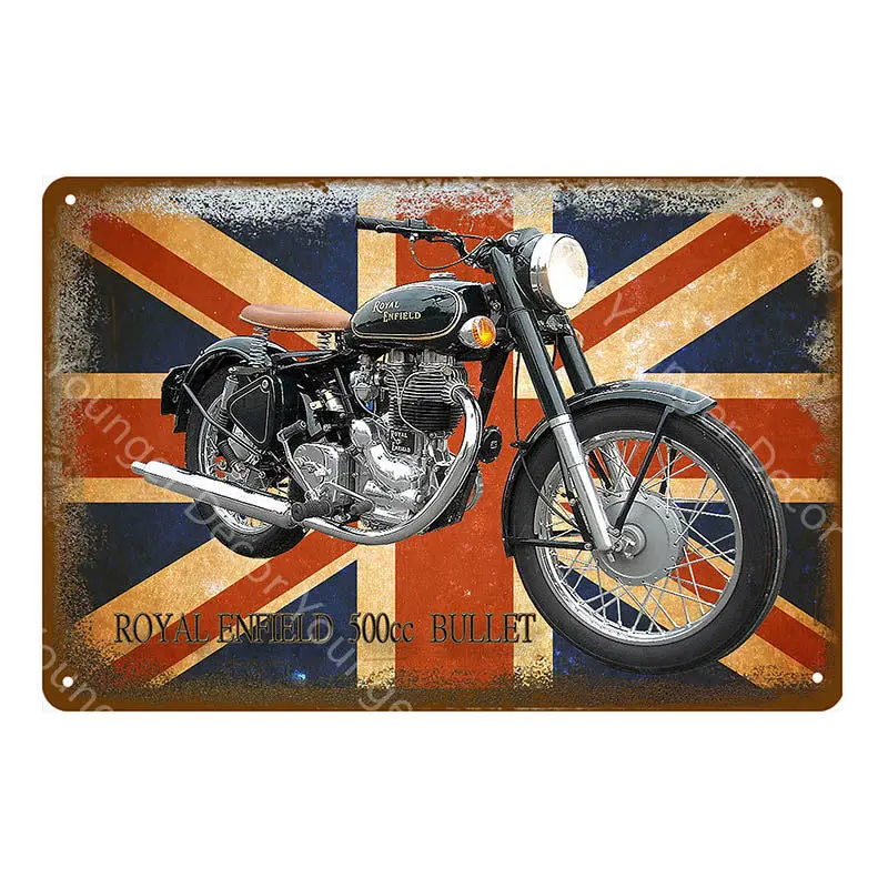 YD9304AI Японские британские мотоциклы металлические знаки BSA Norton Suzuki Ariel моторная пластина настенная живопись плакат винтажный декор для гаража YI-138 - Color: YD9304AI