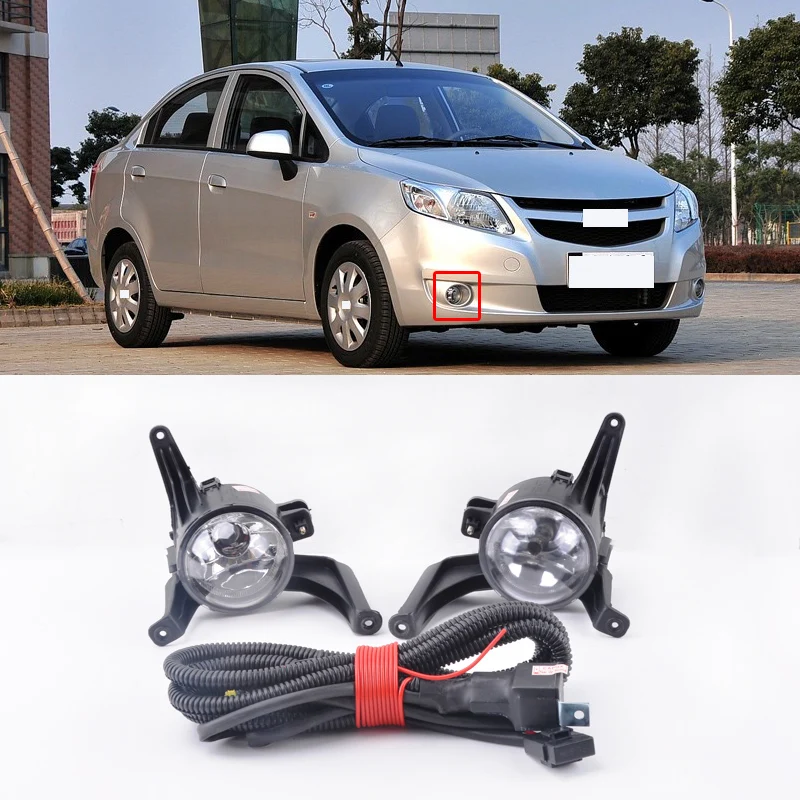 CAPQX 1 комплект для Chevrolet Парус 2009 2010 2011 2012 2013 2014 передний бампер светодиодный