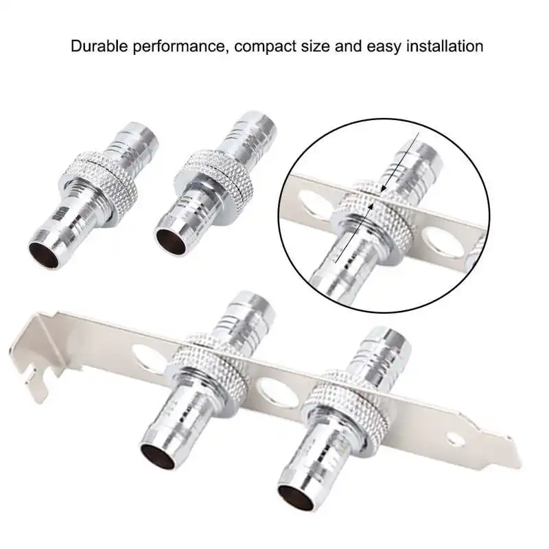 Соединитель для шланга с резьбой G1/4 внешний диаметр 11 мм внутренний 9 5-10