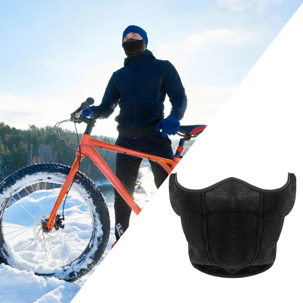 

Winter Motorcycle Riding Mask Windproof Dust-proof Cold-proof Anti-smog Face Mask For Outdoor Bicycle Cycling