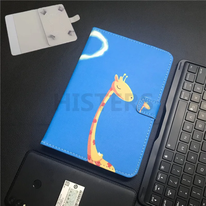 LSCJL Для мобильного телефона Prestigio Multipad Grace 3118 3318 5588 7788/Muze 3708 3718 3g/Wize 3418 3518 3618 3308 3g 4G 8 дюймов Универсальный чехол для планшета - Цвет: LSCJL