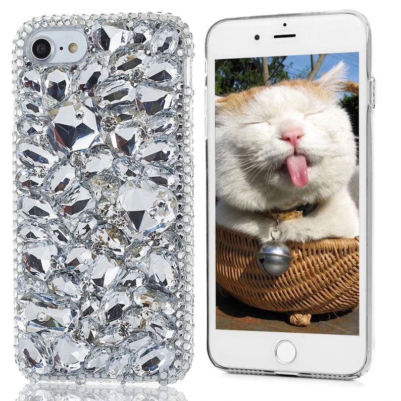 

Diamond Case For Xiaomi Mi9 Mi9T Crystal Case For Redmi Note 8 Luxury Protective Case K20 Note 8 10 CC9 Pro Bling Rhinestone