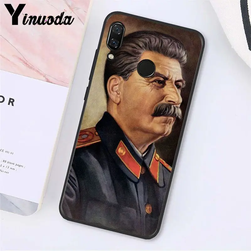 Yinuoda Главнокомандующем русской армии Сталин чехол для телефона для Xiaomi Redmi8 4X 6A S2 Go Redmi 5 5Plus Note8 Note5 7 Note8Pro