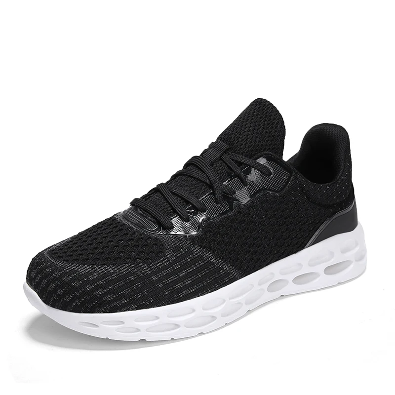 Мужская обувь повседневные дышащие кроссовки на шнуровке модные удобные мужские