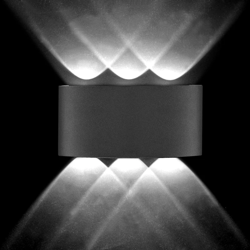 Новый настенный светодиодный светильник IP65 алюминиевый уличный комнатный