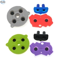 yuxi colorful rubber conductive buttons a b d pad for gameboy advance gba silicone rubber start select keypad