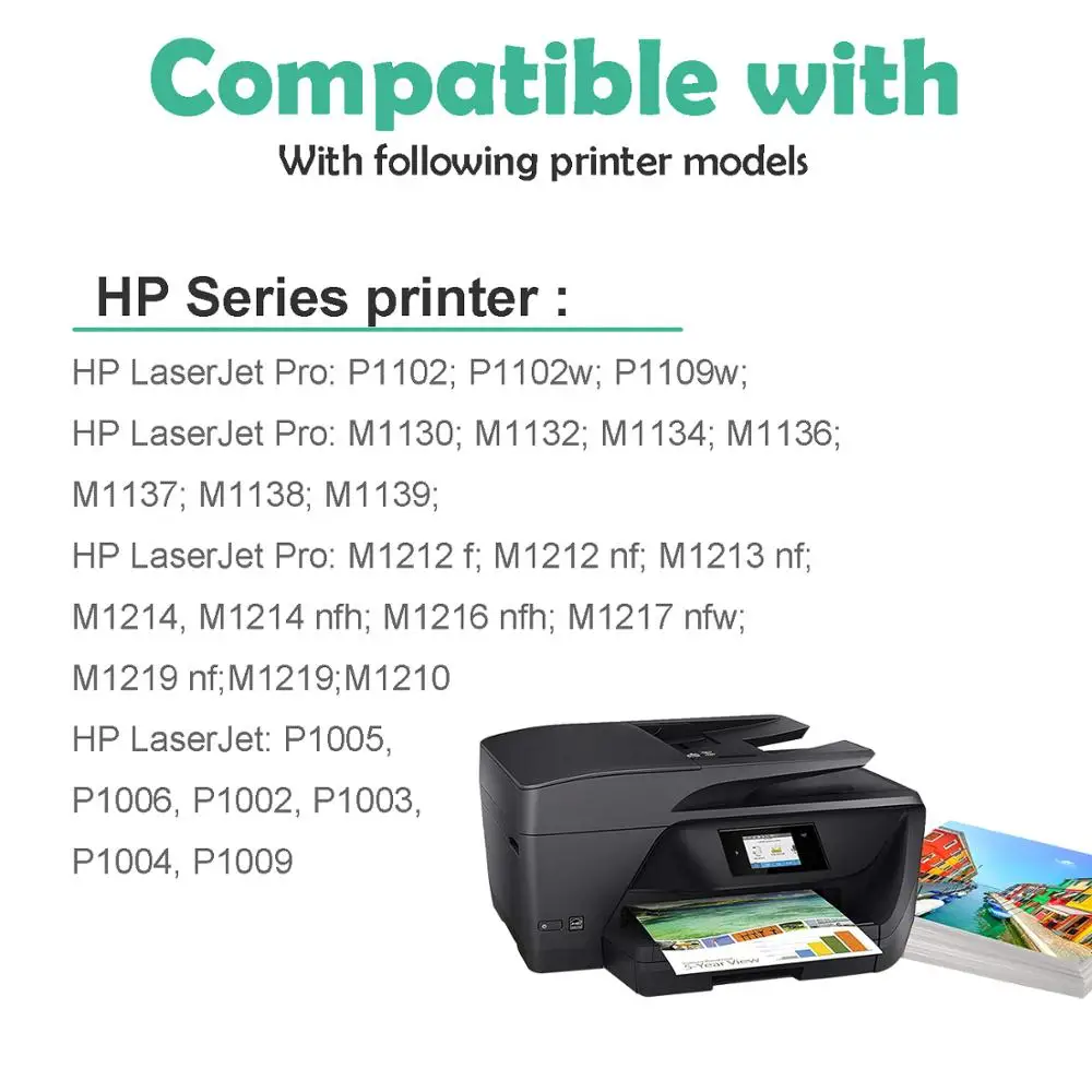 2 пакета совместимый тонер картридж CE285A CE285 85A используется для HP LaserJet Pro P1102 P1102W P1100