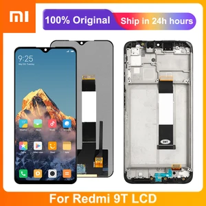 6.53" Original Display For Xiaomi Redmi 9T LCD Display Touch Screen
Digitizer Assembly With Frame For Xiaomi Poco M3 PocoM3