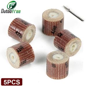 5 шт.лот наждачная бумага диск Dremel аксессуары Полировка наждачная бумага инструменты абразивная бумага для Dremel вращающийся инструмент шлифовальная бумага