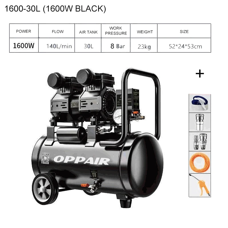 Пневматический насос маленький поршневой воздушный компрессор 10 европейских