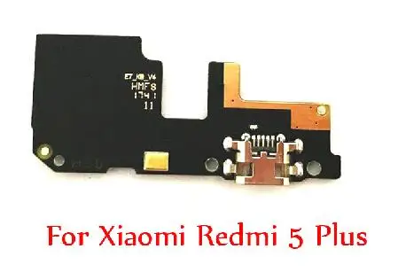For Redmi 5 Plus Док-разъем зарядное устройство для Xiaomi Redmi Note 7 6 5 5A Pro/Redmi Go 7 7A S2 USB зарядное устройство порт зарядки Шлейф плата - Цвет: For Redmi 5 Plus