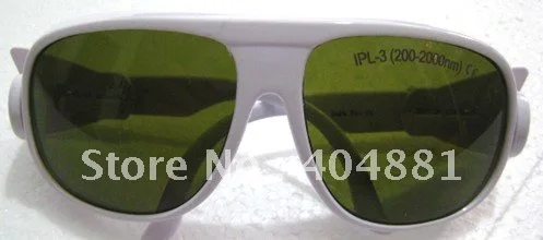 Защитные очки IPL/очки 200 2000 нм с сертификатом CE O.D 2 + хорошая V.L.T % белая оправа|ipl safety