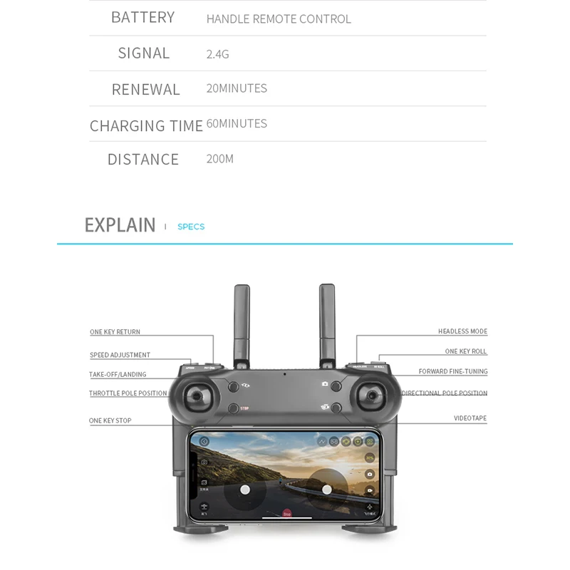 

NEW S165 Mini RC Drone 4K HD 1080P Positioning Optical Flow Dual Camera Quadcopter Remote Control Drone