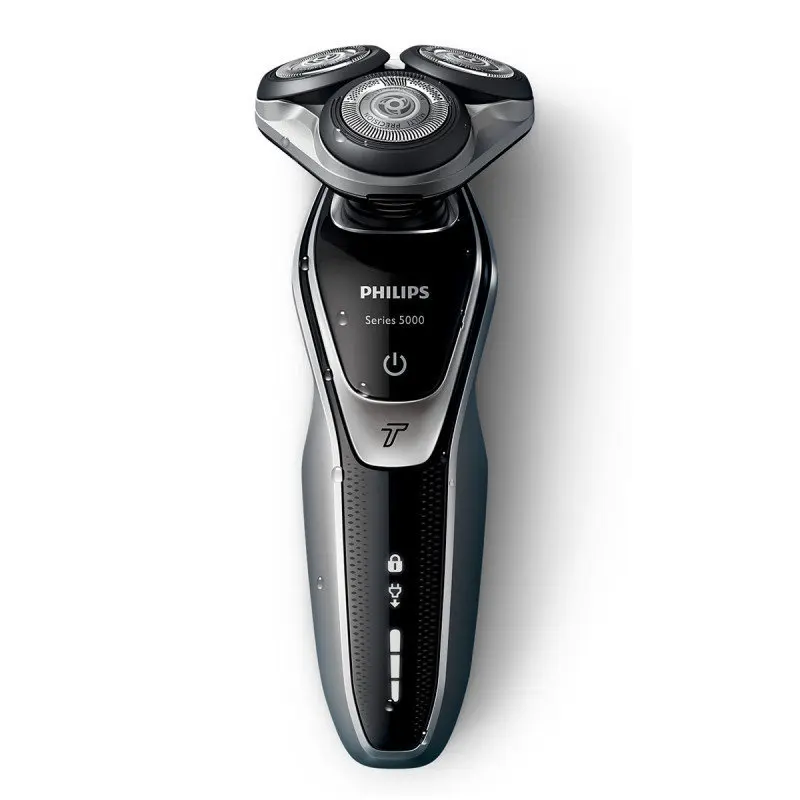 Оригинальная Электробритва PHILIPS S5370/04 3 лезвия полностью моющаяся аккумуляторная