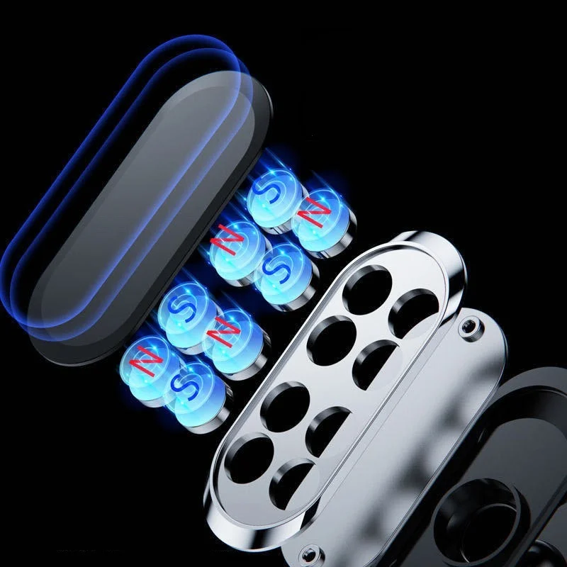 magnetic car phone holder strong adsorption 360 rotation universal auto offices potable bracket free global shipping