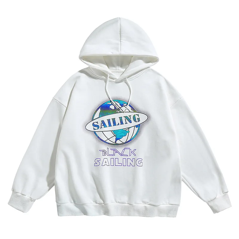 

Hoodie Men Reflective Pattern Hooded Oversize Cotton 2020 Autumn New Hip Hop Streetwear Harajuku Sweatshirt Male Couple Hoodies